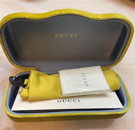 gucci eyegkasses case|Gucci glasses case price.